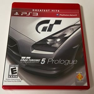 PS3 gran turismo 5 prologue video‎ game
